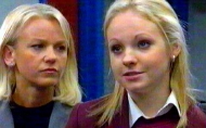 Lisa Maxwell & Georgia Moffett in 'The Bill' (2002)