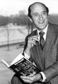 Ron Moody with his first published novel 'The Devil You Don't'