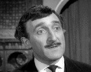 Ron Moody as Ponsonby-Hopkirk in 'The Avengers'