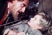 Ron Moody as Fagin & Mark Lester as Oliver in the film 'Oliver!'