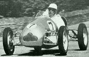 Stirling Moss in his Cooper MkII in 1948