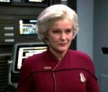 Kate Mulgrew as Admiral Janeway in 'Endgame'