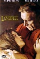 Kate Mulgrew & Richard Burton on the cover of the 'Lovespell' dvd