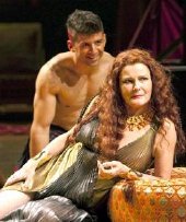 Kate Mulgrew as Cleopatra in Shakespeare's 'Antony and Cleopatra'