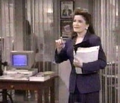 Kate Mulgrew as Hillary in 'Murphy Brown'