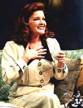 Kate Mulgrew as Katherine Hepburn in 'Tea at Five'