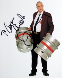 Signed photograph of Al Murray as 'The Pub Landlord'