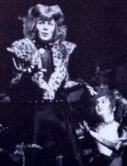 Paul Nicholas as Rum Tum Tugger in 'Cats'