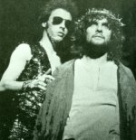 Paul Nicholas (Jesus) & Stephen Tate (Judas) in 'Jesus Christ Superstar'