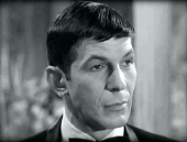 Leonard Nimoy as Jules LeFranc in 'Deathwatch' (1966) 