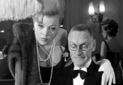 Margaret Nolan and Wilfred Brambell in 'A Hard Day's Night'