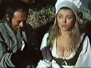 Sid James and Margaret Nolan in 'Carry On Henry'