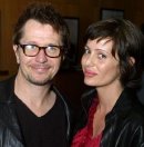 Gary Oldman with his third wife Donya Fiorentino