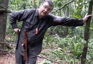Joe Pasquale in the Queensland jungle for 'I'm a Celebrity...Get Me Out of Here'