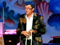 Joe Pasquale on stage