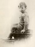 Patrick Moore aged three