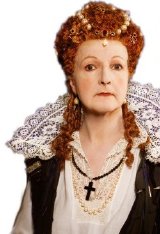 Penelope Keith as Queen Elizabeth I in 'The Regina Monologues'