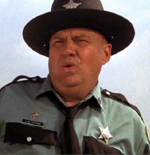 Cifton James as Sheriff Pepper in 'Live And Let Die'