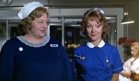 Hattie Jacques & Jacki Piper in 'Carry On Matron'