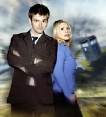 Billie Piper & David Tennant in Dr Who