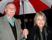 Ingrid Pitt with her second husband Tony Rudlin