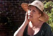 Ingrid Pitt as Mrs Bowen in 'Greenfingers'