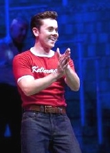 Ray Quinn as Billy in 'Dirty Dancing'