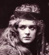 Patricia Quinn as Lady Macbeth in Shakespeare's play 'Macbeth' at the Bristol Old Vic in 1976