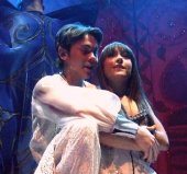 Ray Quinn & Alex Bird in 'Aladdin' at the Broadway Theatre, Peterborough