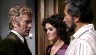 Barry Foster, Patricia Quinn & Walter Brown in 'Van der Valk' (1972)