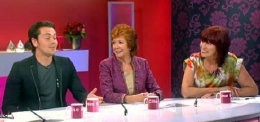 Ray Quinn with Cilla Black & Janet Street-Porter on 'Loose Women'