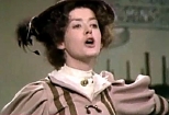 Patricia Quinn as Christabel Pankhurst in 'Shoulder to Shoulder' (1974)