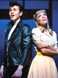 Ray Quinn as Danny & Emma Stephens as Sandy in 'Grease'