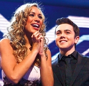 Ray Quinn & Leona Lewis in the final of 'The X Factor'