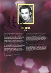 Ray Quinn autograph on programme for 'The Rise and Fall of Little Voice'