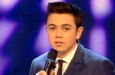 Ray Quinn singing 'My Way' in the final of 'The X Factor'
