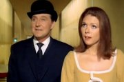 Diana Rigg & Patrick MacNee in 'The Avengers'