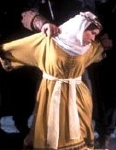 Diana Rigg as Lady Macduff in the RSC production of 'Macbeth' (1962)
