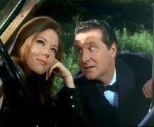 Diana Rigg & Patrick MacNee in 'The Avengers'