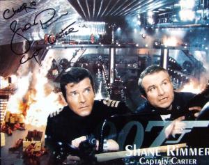 Shane Rimmer signed photograph