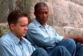 Tim Robbins & Morgan Freeman in 'The Shawshank Redemption' (1994)
