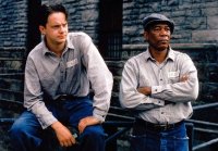 Tim Robbins & Morgan Freeman in 'The Shawshank Redemption' (1994)