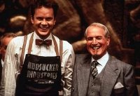 Tim Robbins & Paul Newman in 'The Hudsucker Proxy' (1994)