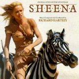 Tanya Roberts pictured on the cover of the soundtrack cd for 'Sheena'