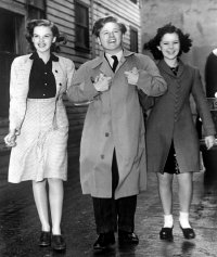 Judy Garland, Mickey Rooney  & Shirley Temple