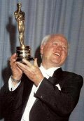 Mickey Rooney with his 1983 'Lifetime Achievement' Oscar