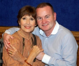 Andrew Ross with Anita Harris