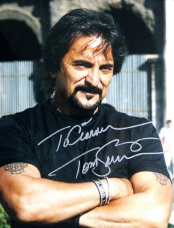 Tom Savini signed photograph