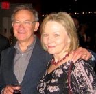 Simon Schama with his wife Ginny Papaioannou