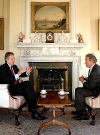 Simon Schama interviews Tony Blair at No.10 Downing Street